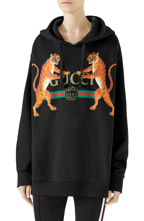 ladies gucci hoodie|gucci hoodie tiger.